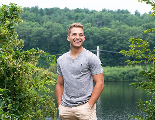 Briant Johnson, Sophomore at Sacred Heart University in Fairfield, Connecticut