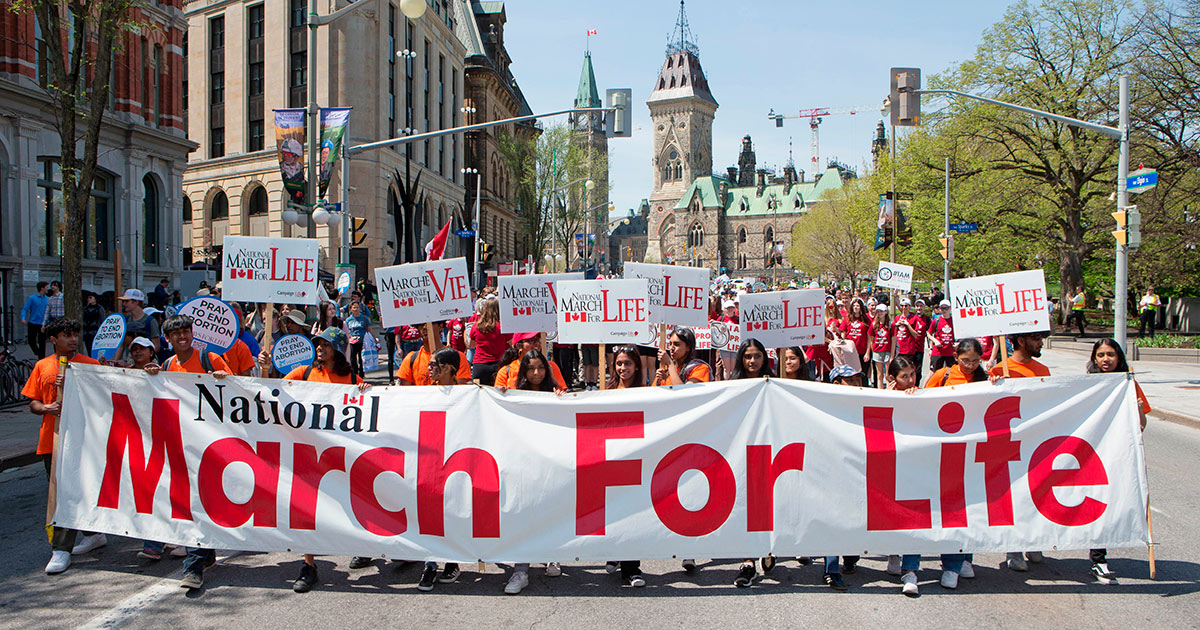 Canada March for Life Knights of Columbus